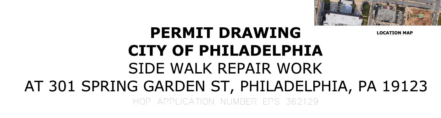 Sidewalk Repair Work — HOP Permit